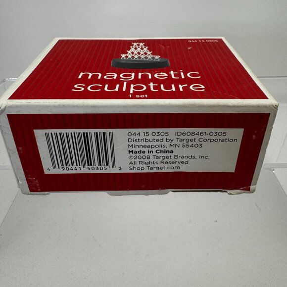 Magnetic Sculpture Desk Art Nickel-Plated Magnetic Pieces Age 5+ 2008 Target - Picture 3 of 5